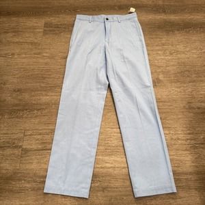 Brooks Brothers Chino Pants Mens 31 Blue Clark Straight Fit Casual Preppy 31x31